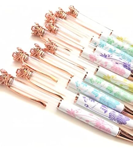 Amazon.co.jp: Shareki ハーバリウム ボールペン 8カラー 中栓付き